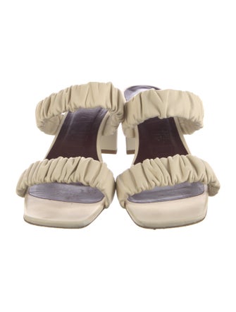 Staud Leather Slides