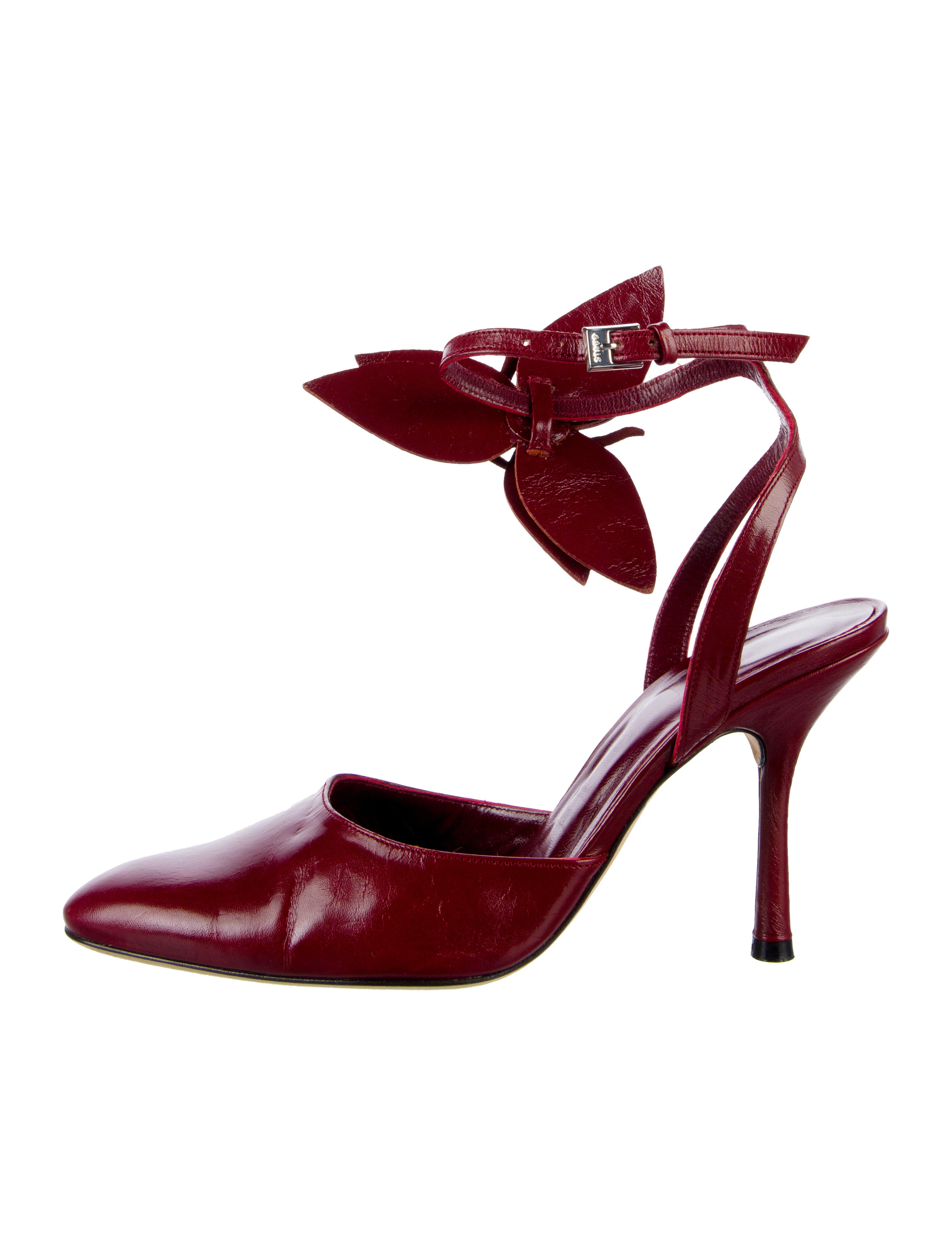 Staud Leather D'Orsay Pumps