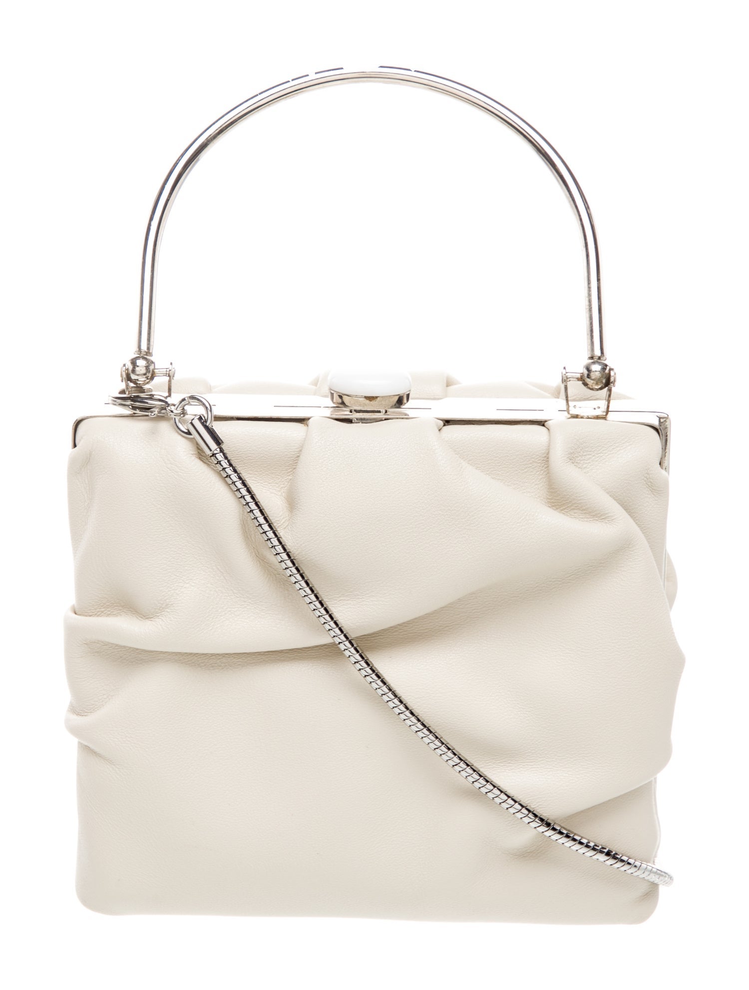 Staud Leather Evening Bag