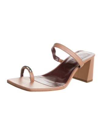 Staud Leather Slides