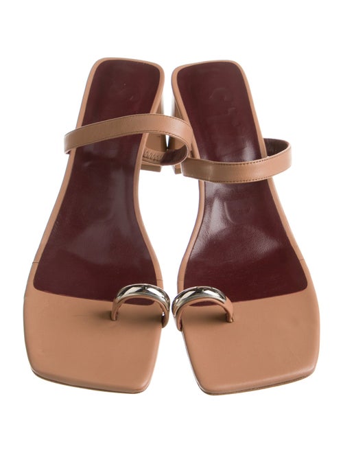 Staud Leather Slides