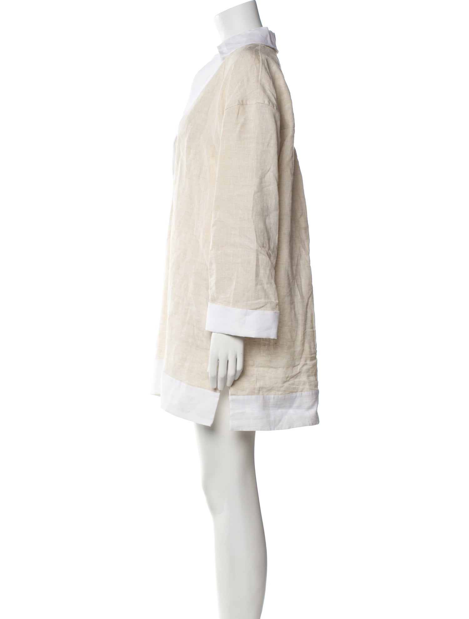 Staud Linen Mini Dress