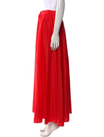 Staud Nylon Midi Length Skirt