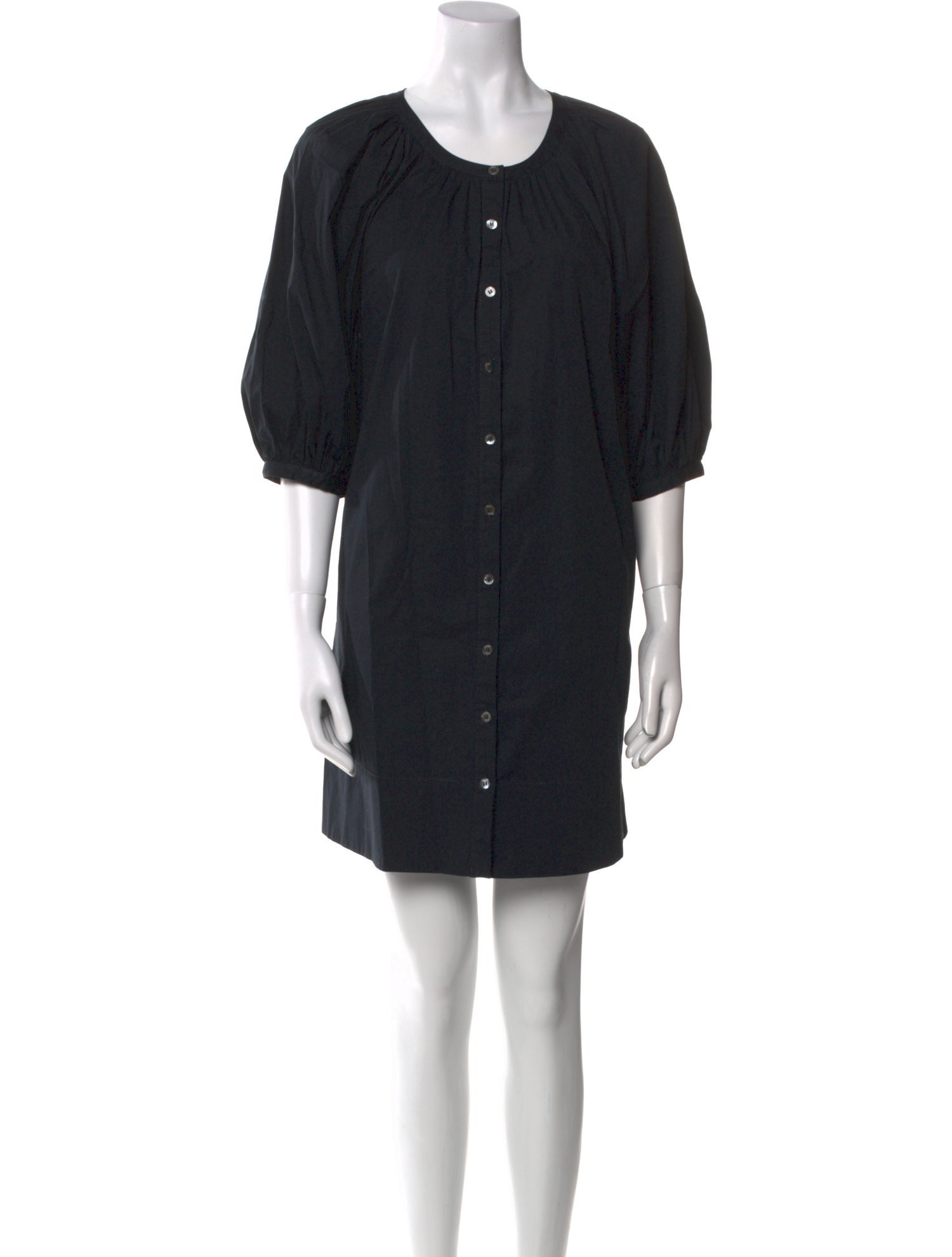 Staud Scoop Neck Mini Dress