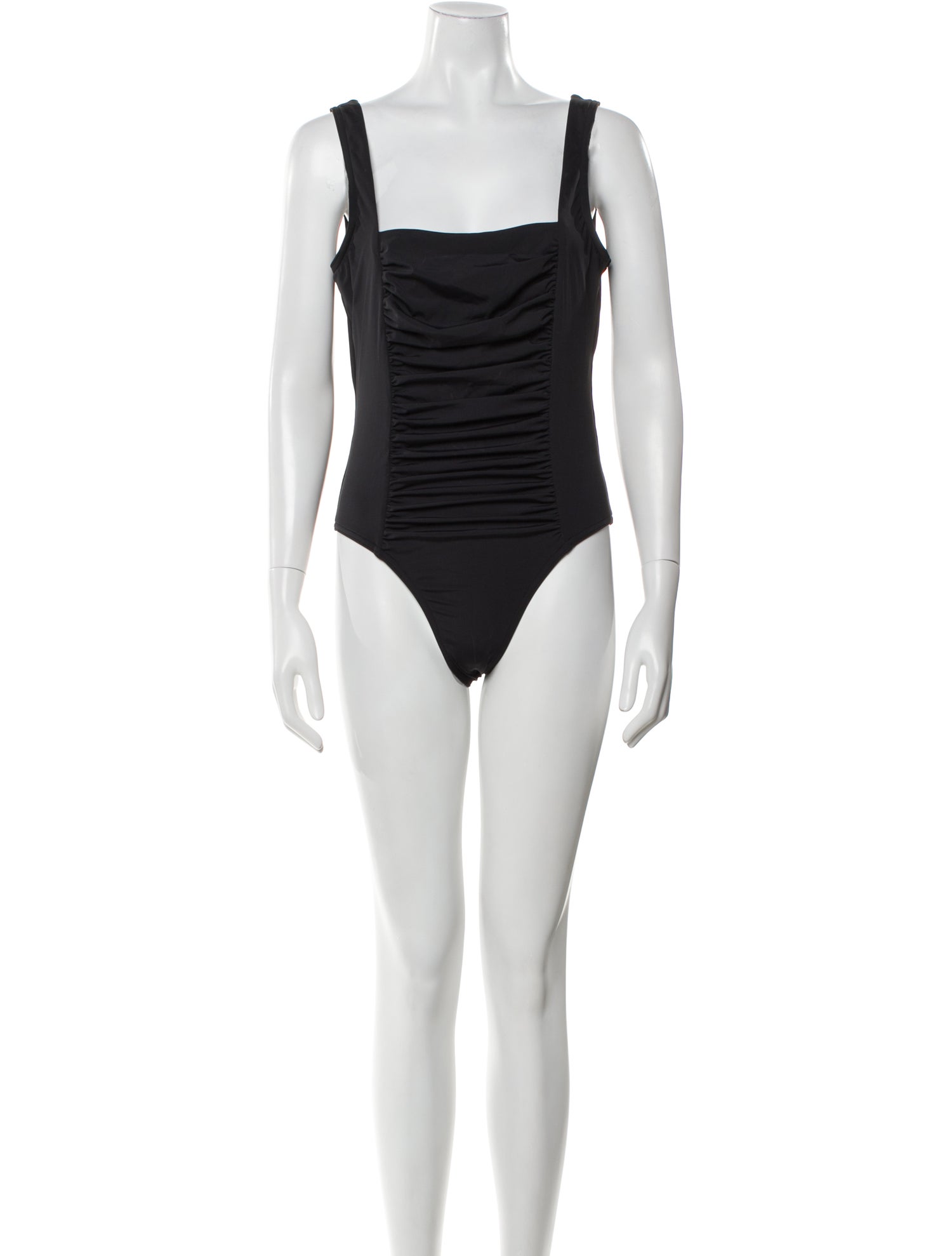 Staud Ruffle Embellishment One-Piece