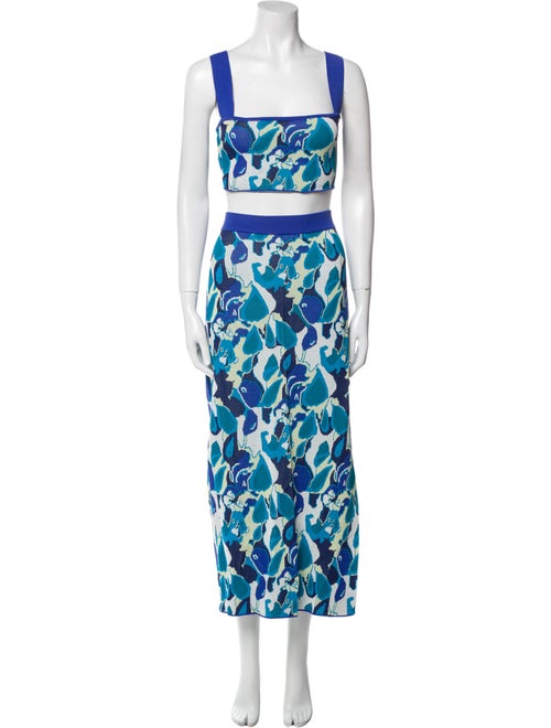 Staud Printed Skirt Set