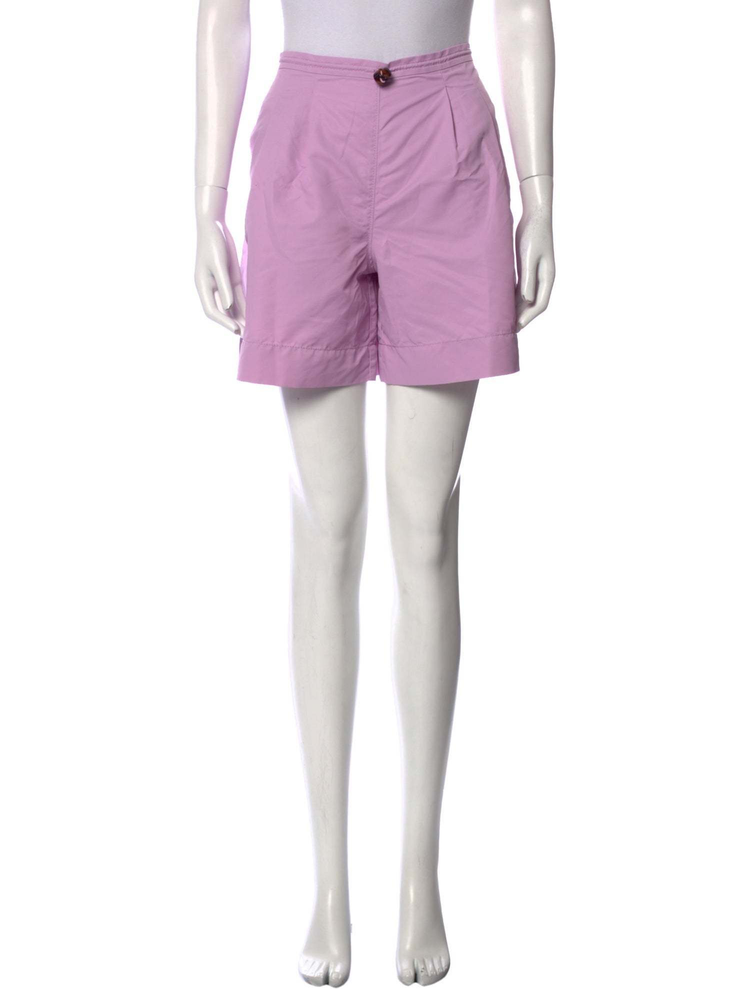 Staud Nylon Mini Shorts