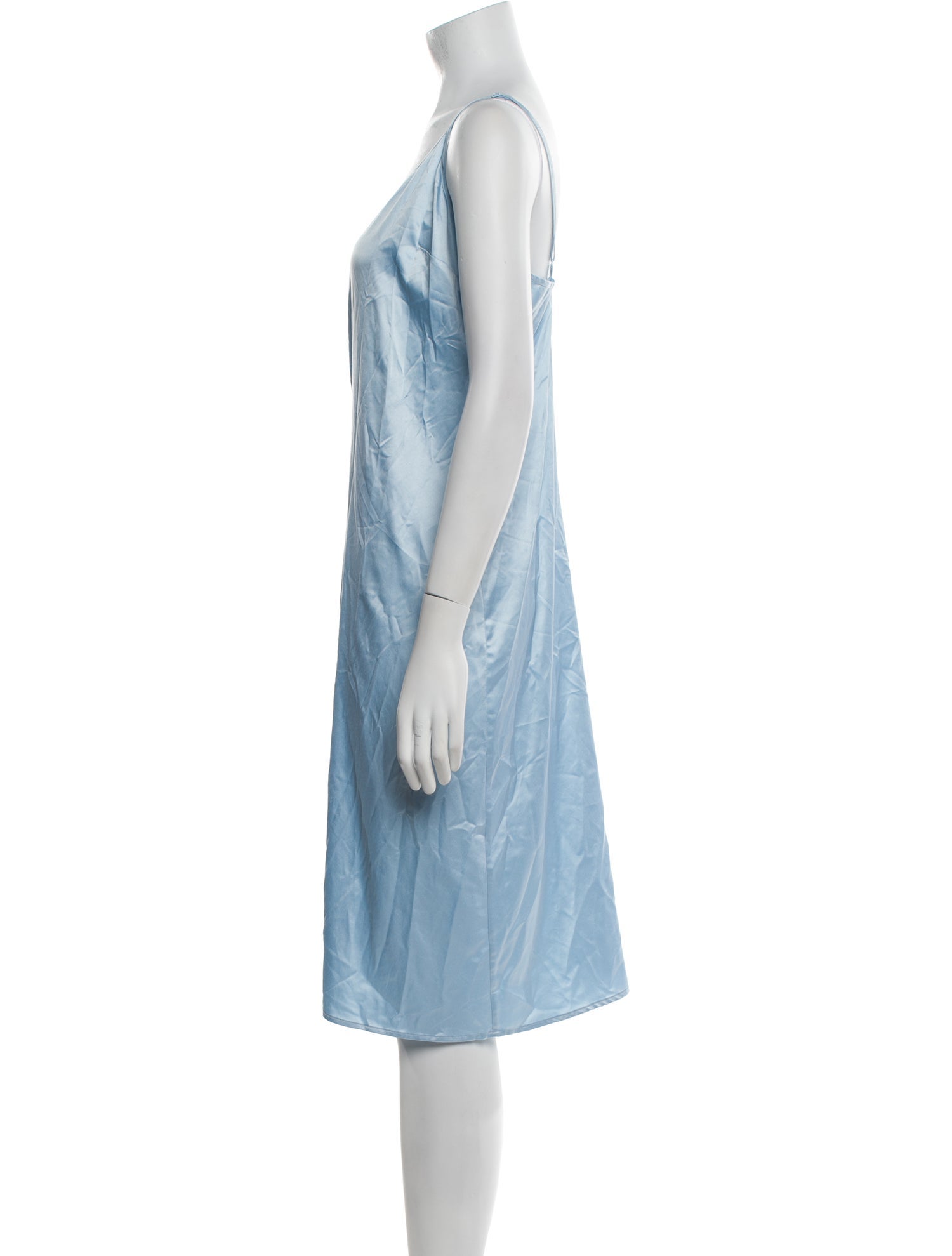 Staud Scoop Neck Midi Length Dress