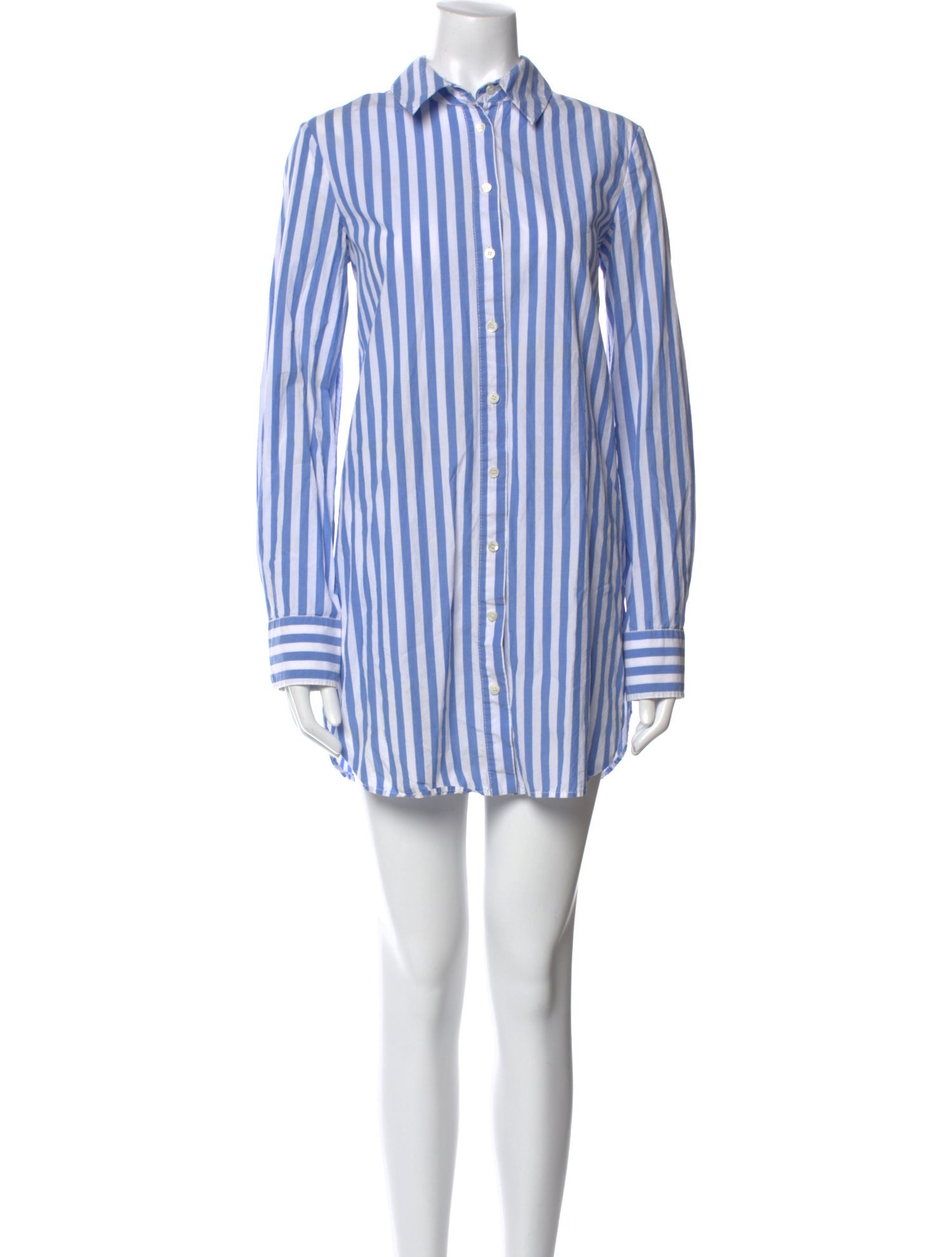 Staud Striped Mini Dress