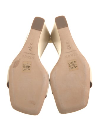 Staud Leather Slides