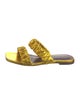Staud Patent Leather Slides