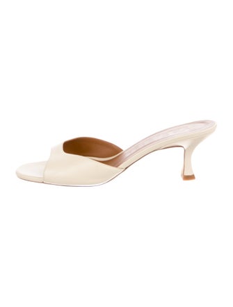 Staud Leather Slides