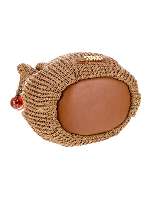 Staud Raffia Bucket Bag