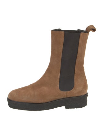 Staud Suede Chelsea Boots