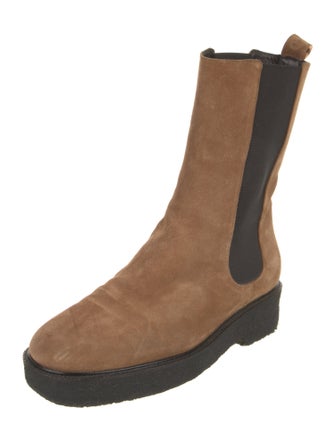 Staud Suede Chelsea Boots