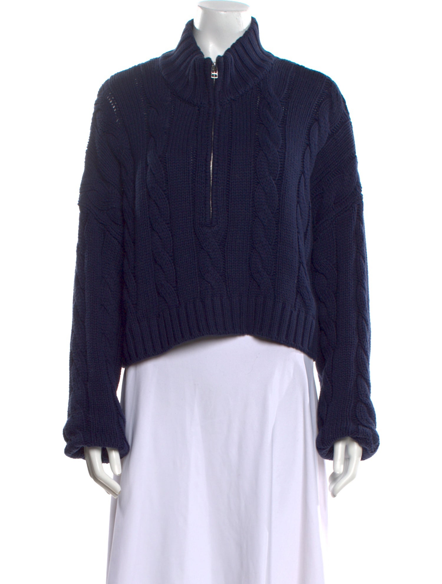 Staud Mock Neck Sweater