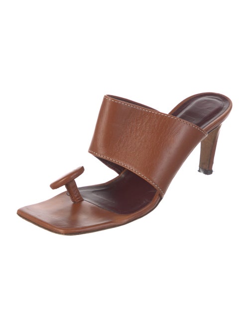 Staud Leather Slides