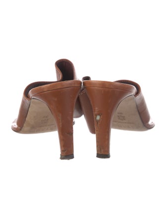 Staud Leather Slides