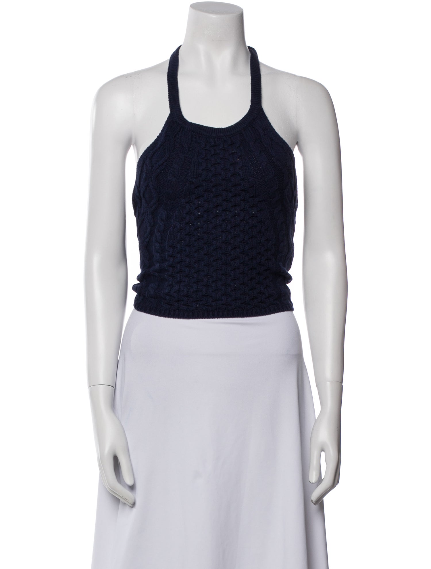 Staud Halterneck Sleeveless Crop Top w/ Tags