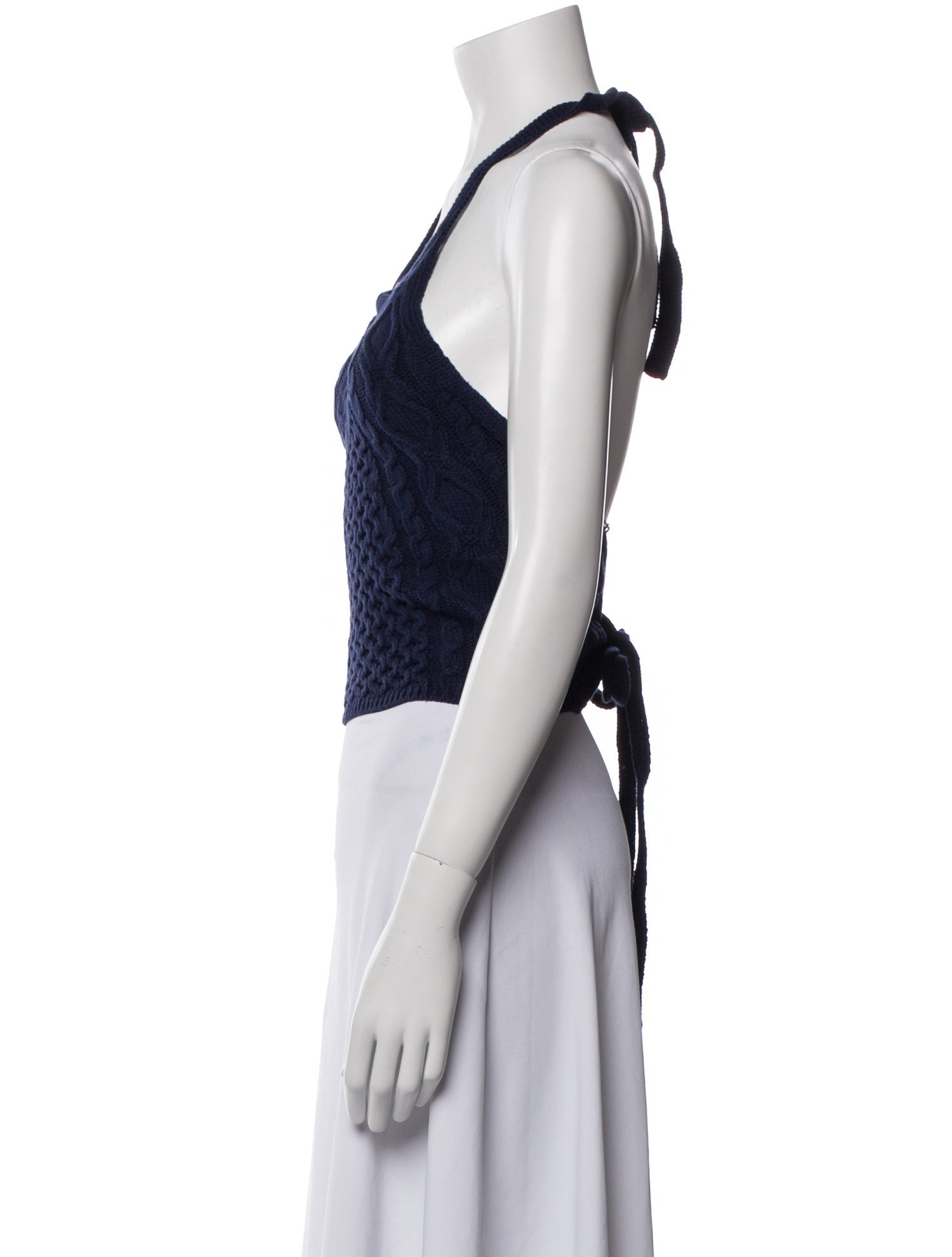 Staud Halterneck Sleeveless Crop Top w/ Tags