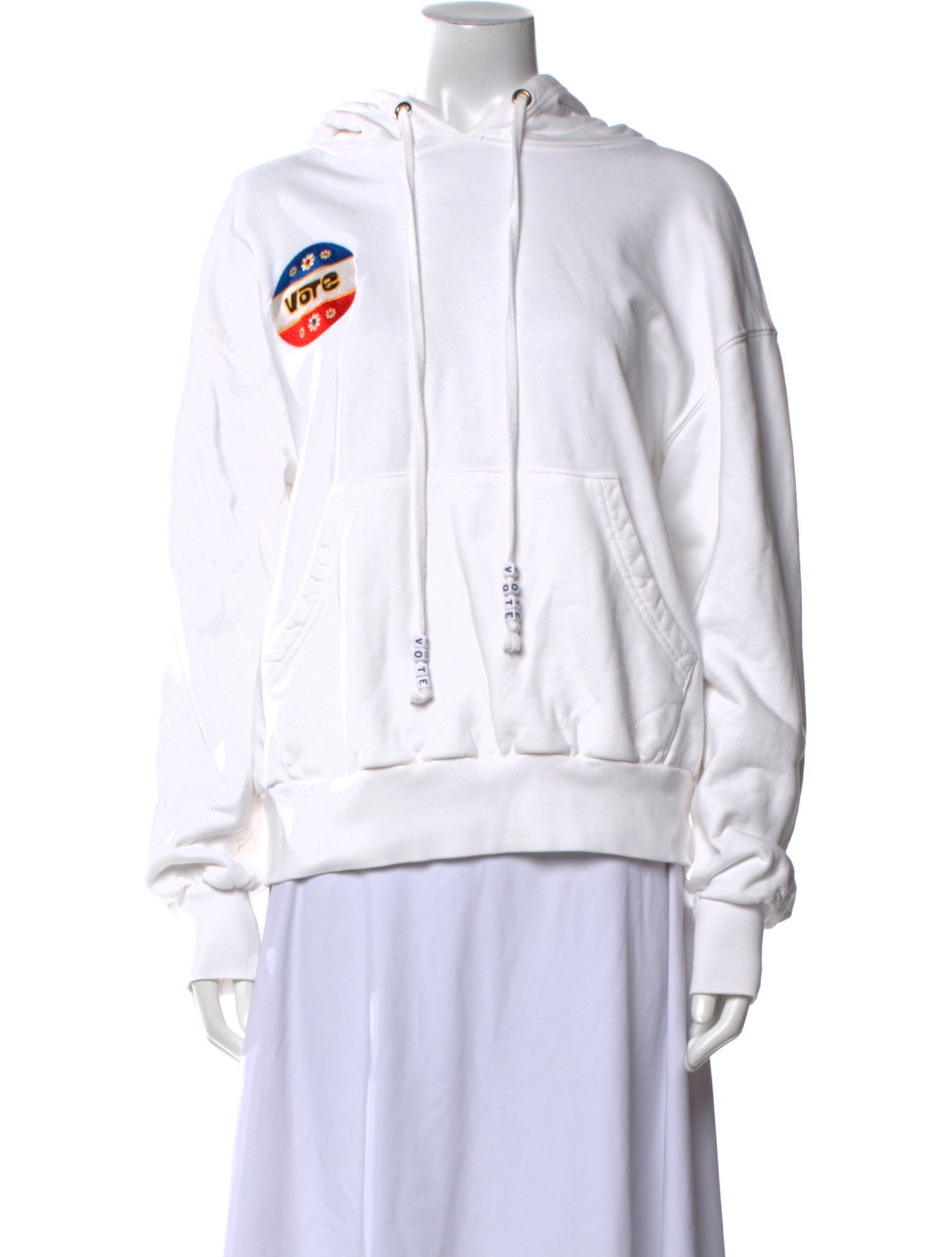 Staud Mock Neck Long Sleeve Sweatshirt