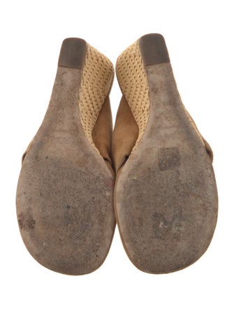 Staud Suede Braided Accents Slides