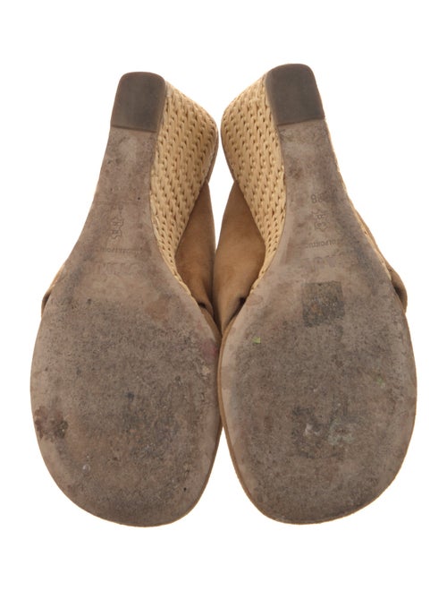 Staud Suede Braided Accents Slides