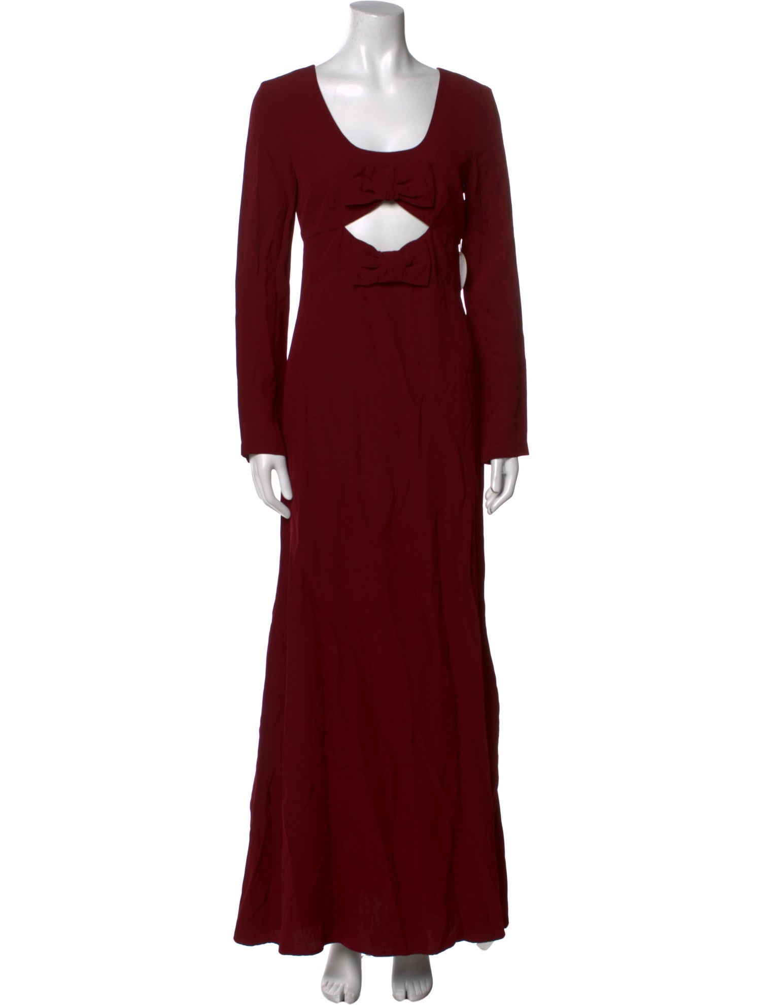 staud burgundy dress Burgundy Sweetheart Long Sleeve Sequin Wedding Ball Gown Prom Dress 42