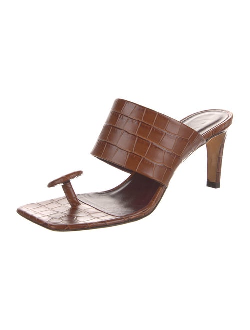 Staud Leather Slides
