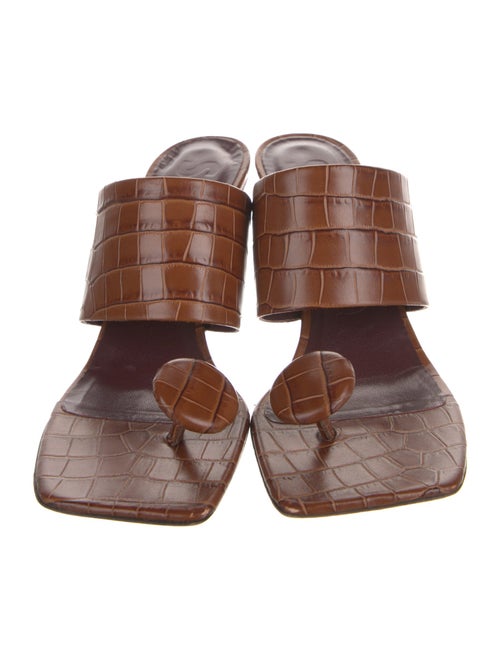 Staud Leather Slides