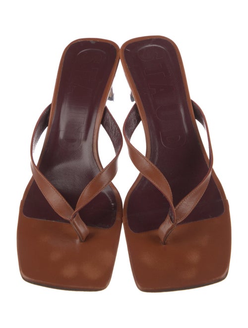 Staud Leather Slides