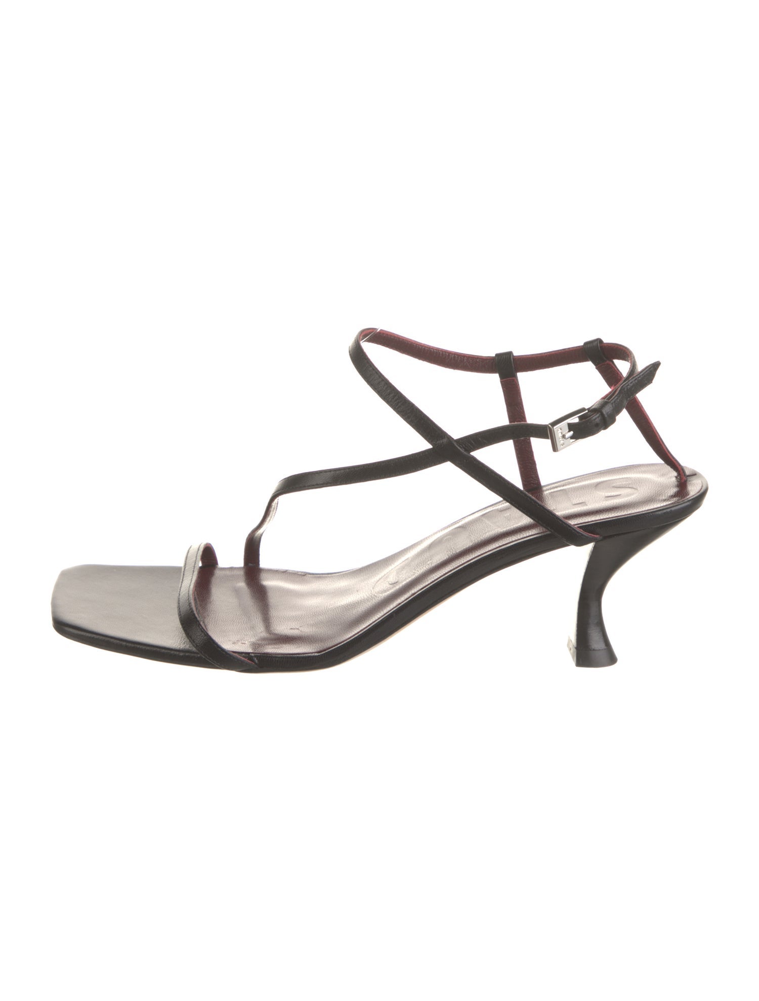 Staud Leather Slingback Sandals