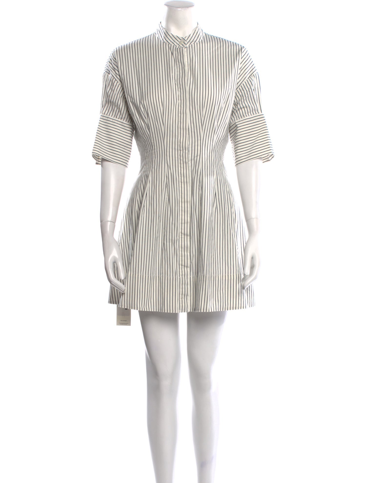 Staud Striped Mini Dress