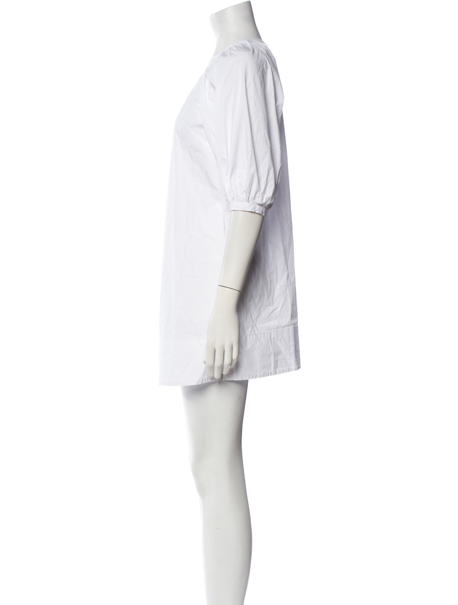 Staud Crew Neck Mini Dress