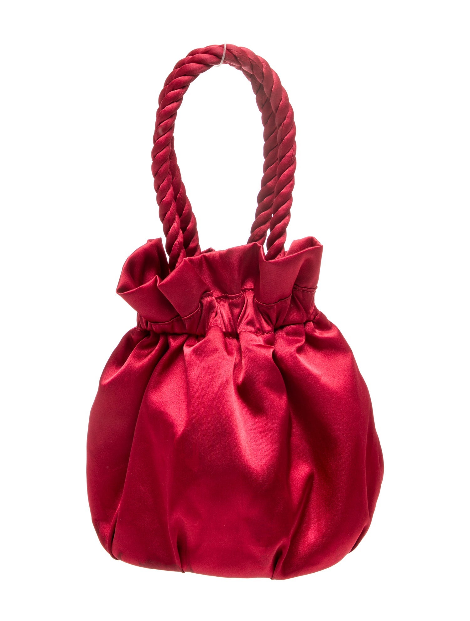 Staud Satin Bucket Bag
