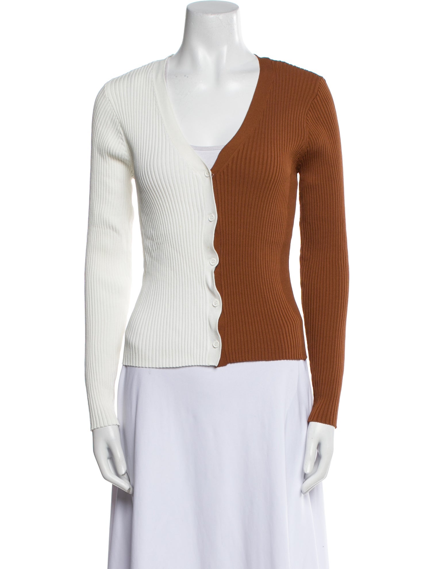 Staud Crew Neck Long Sleeve Top