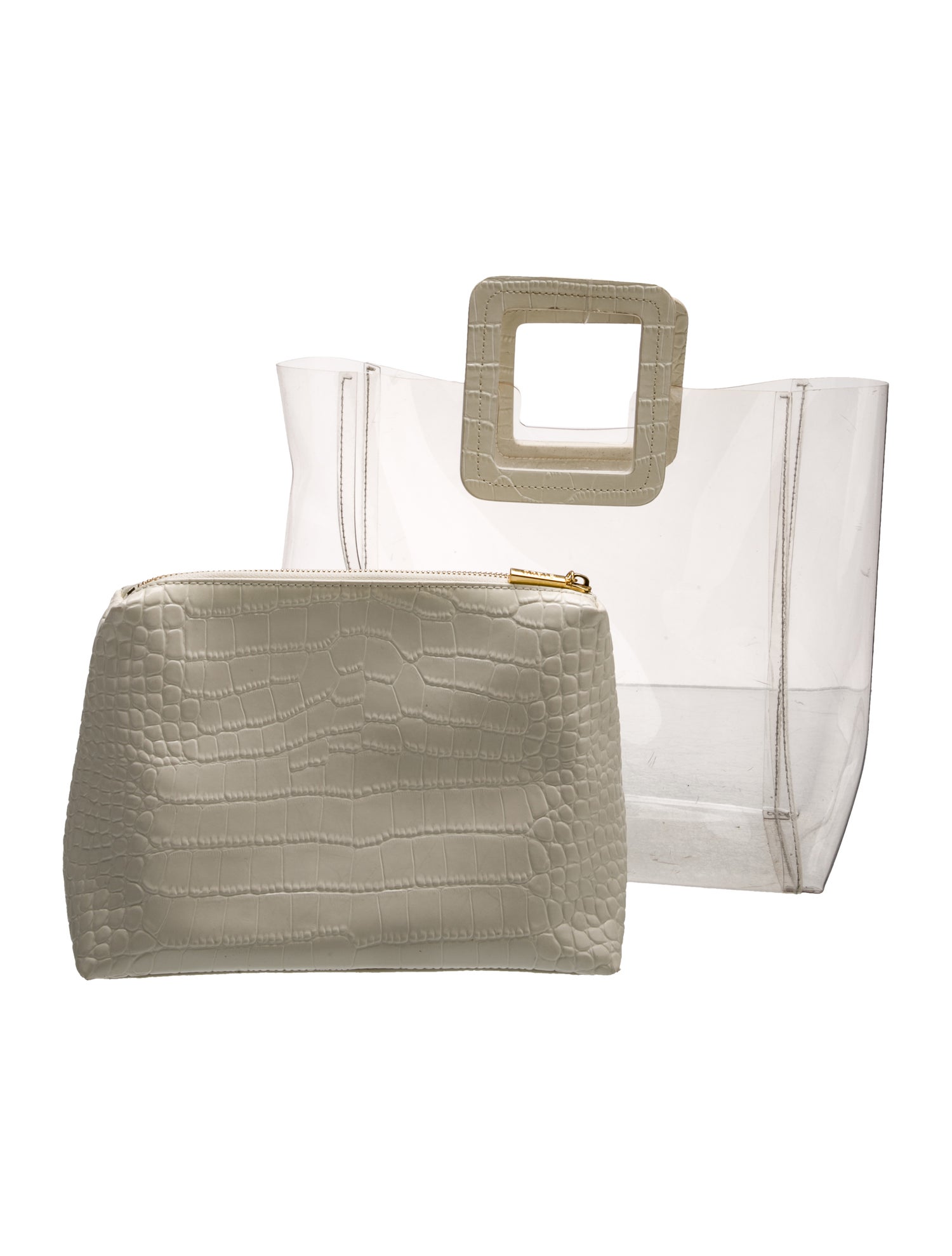 Staud Leather Top Handle Bag