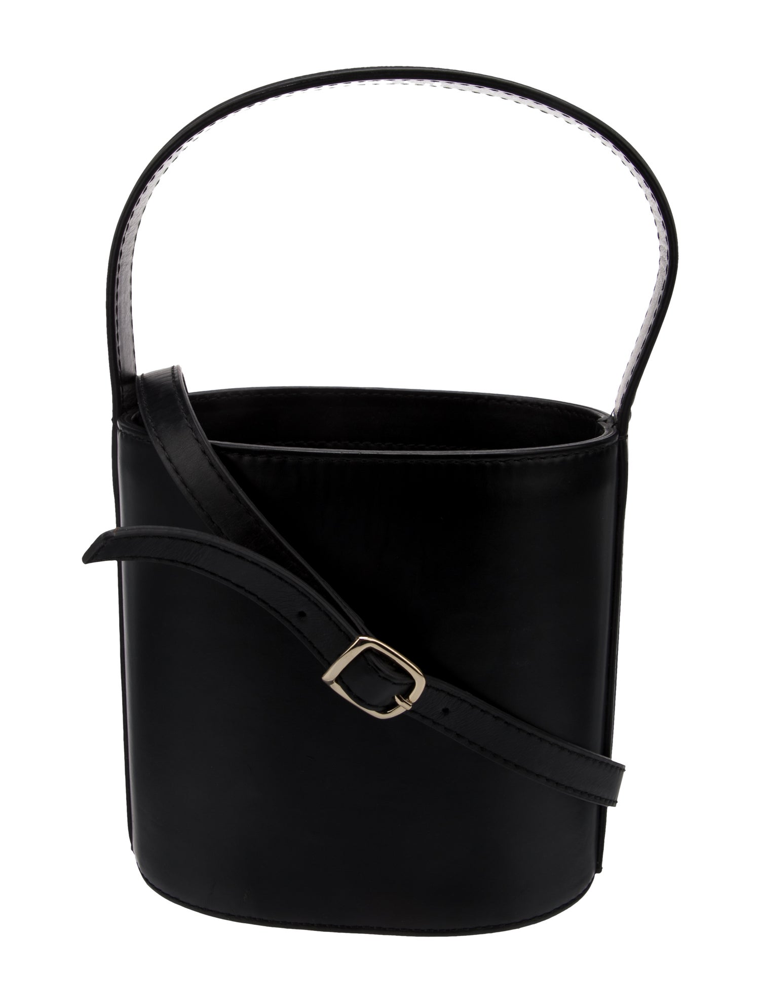 Staud Leather Top Handle Bag