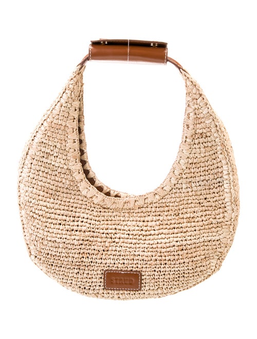 Staud Straw Shoulder Bag
