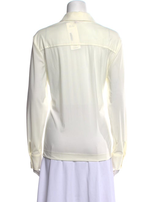 Staud Long Sleeve Button-Up Top