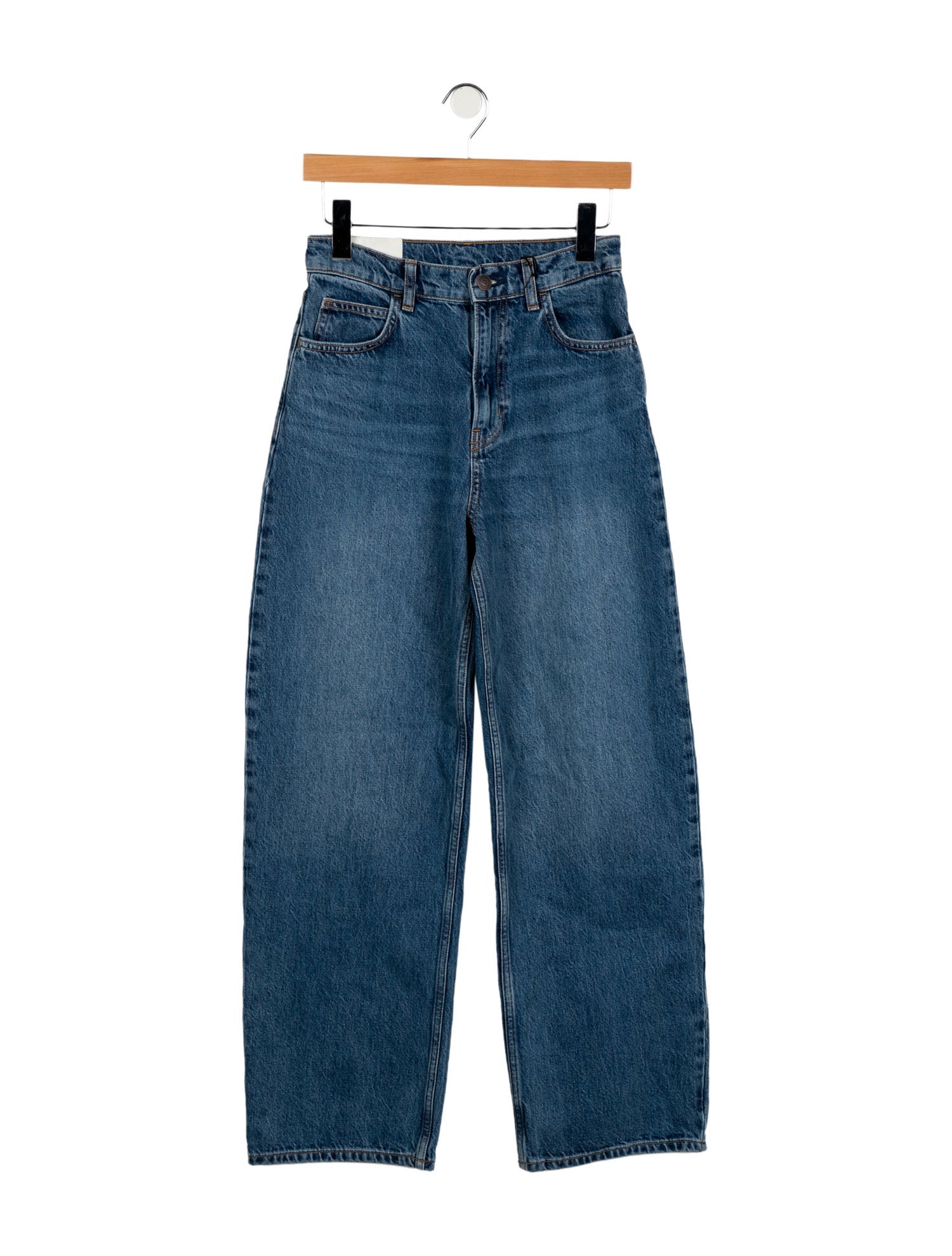 Staud High-Rise Wide Leg Jeans