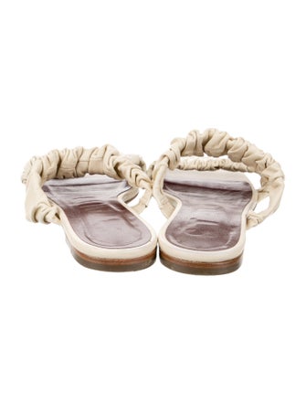 Staud Leather Slides