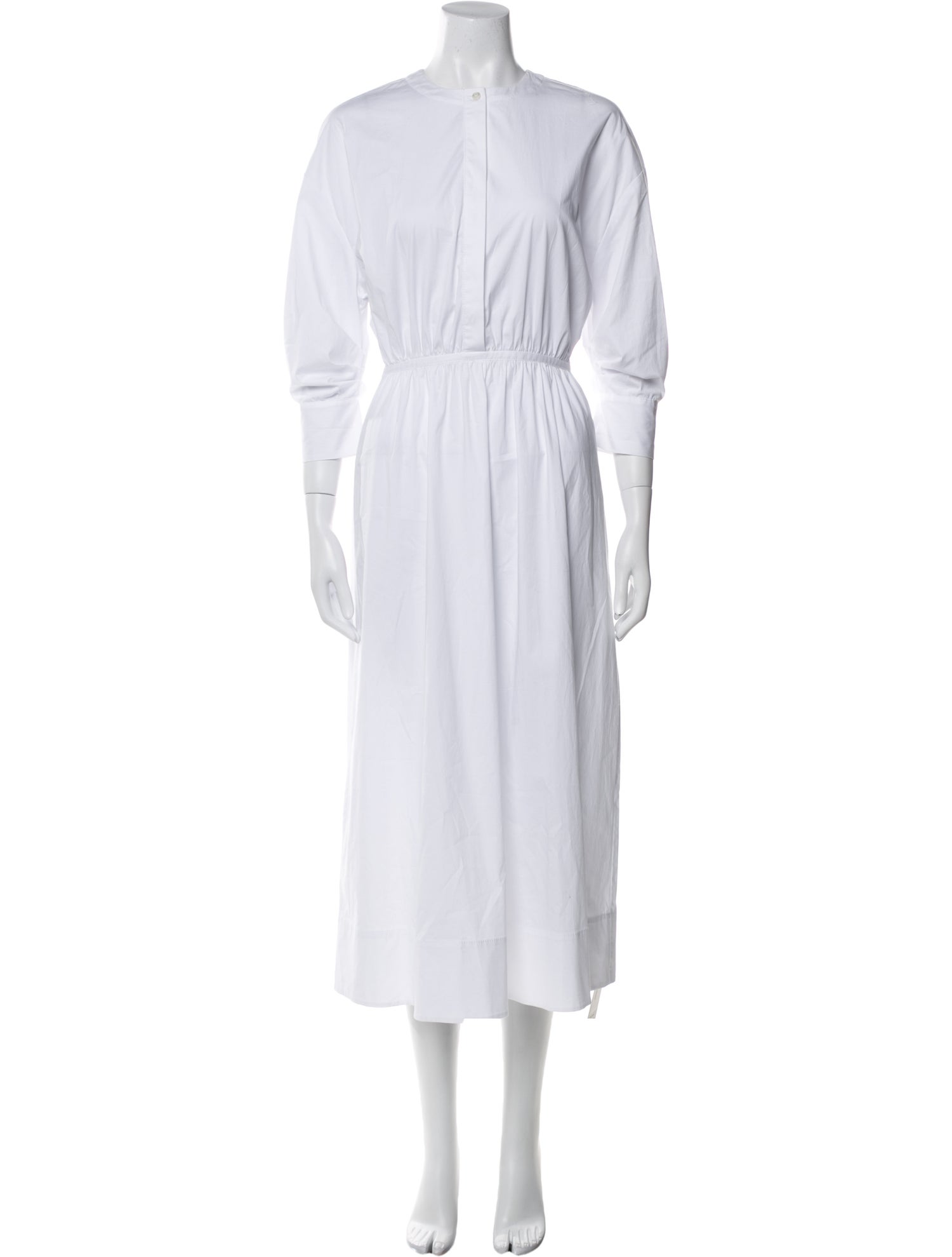 Staud Mock Neck Long Dress