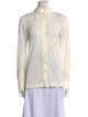 Staud Long Sleeve Button-Up Top