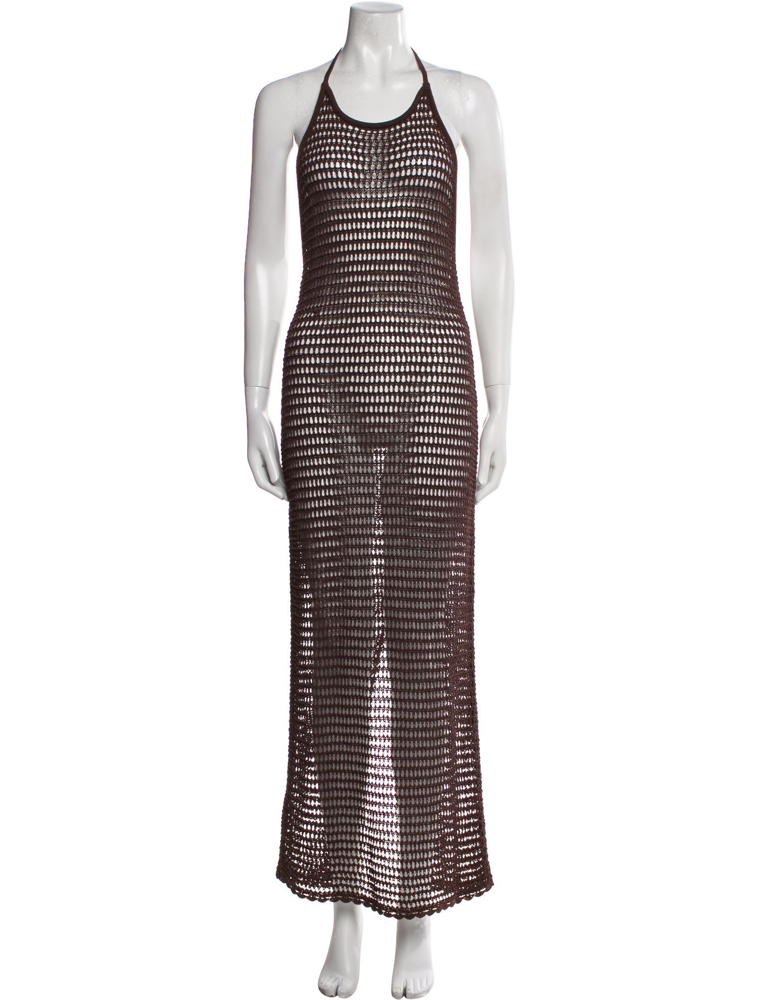 Staud Printed Long Dress