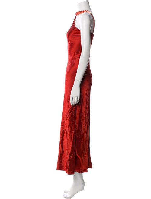 Staud Halterneck Long Dress