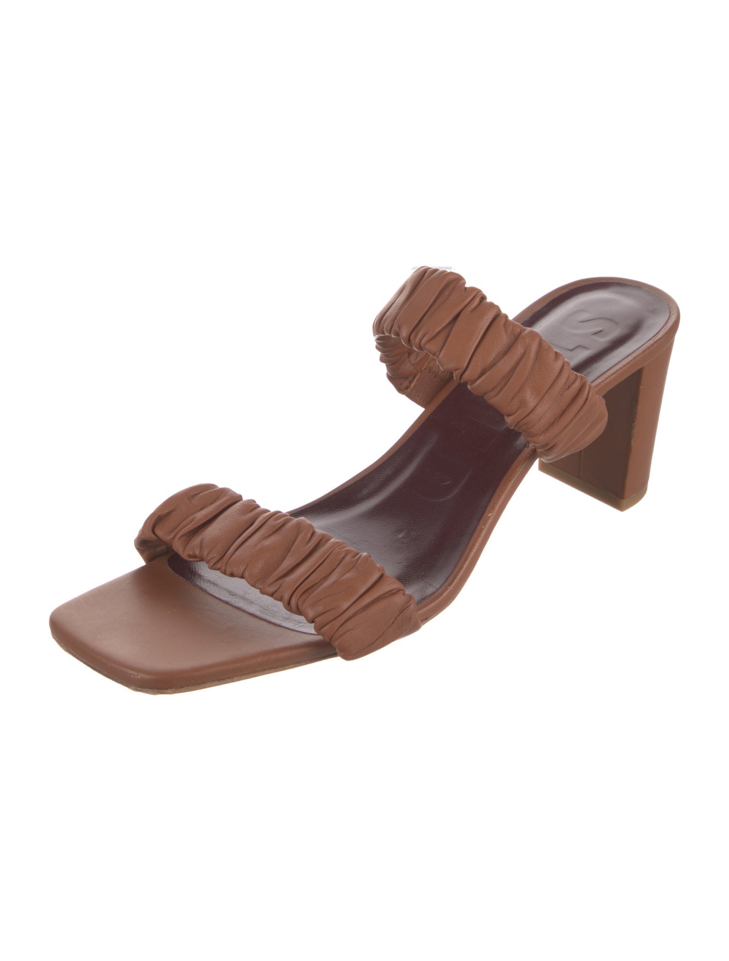 Staud Leather Slides