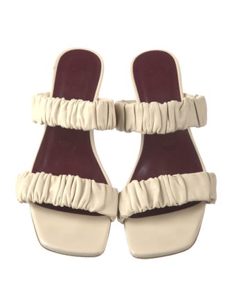 Staud Leather Slides