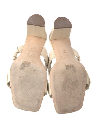 Staud Leather Slides