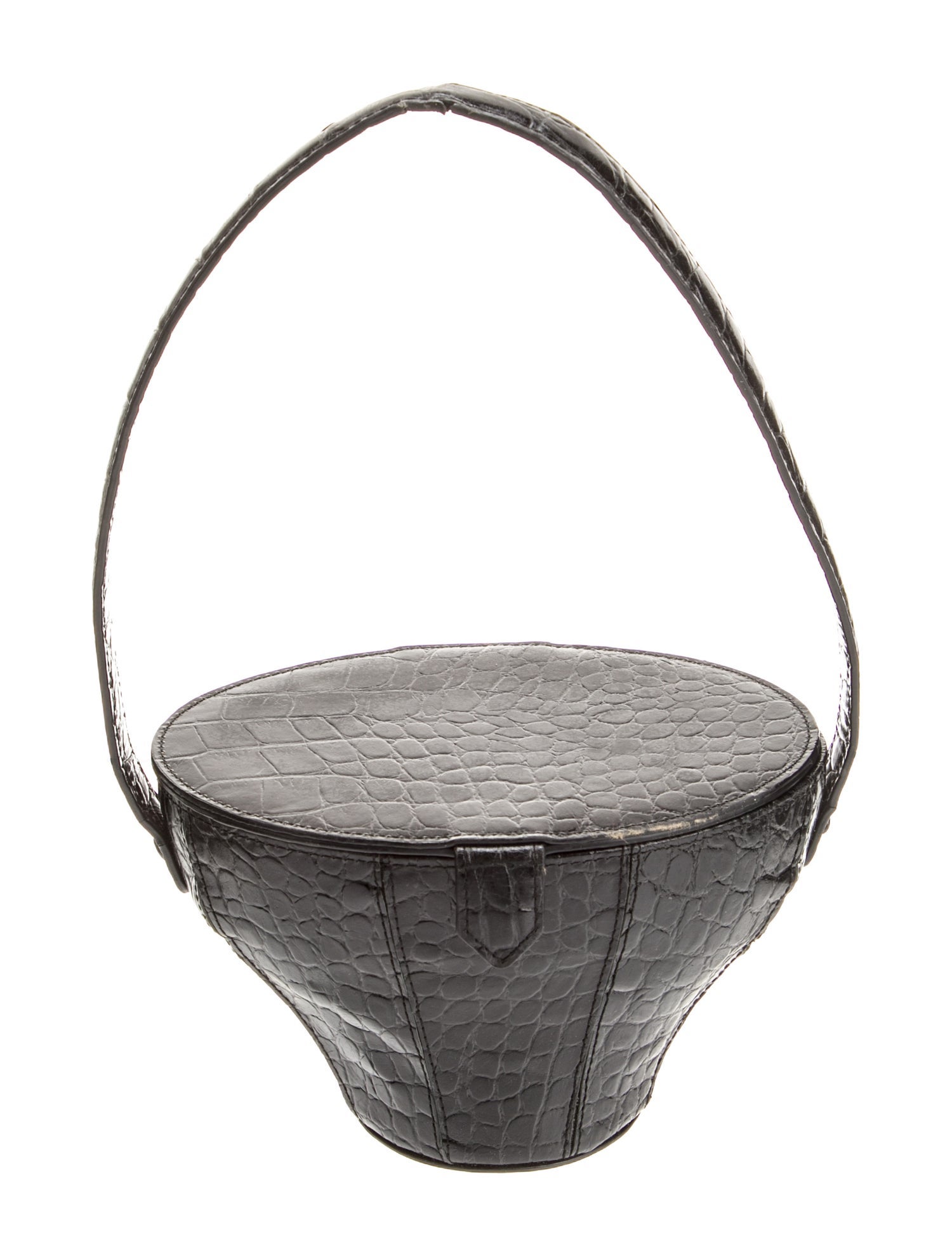 Staud Leather Top Handle Bag